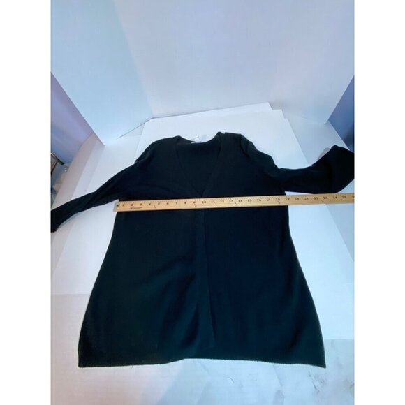 Charter Club Black Cardigan Knit Sweater One Button Closure Women’s Size PM - Picture 6 of 8